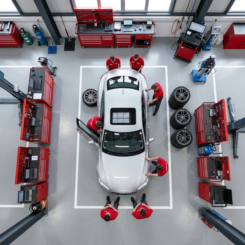 DK Motors State-of-the-art Car Service Workshop in Patiala